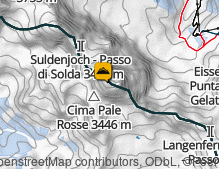 Karte: Königspitze / Gran Zebrù