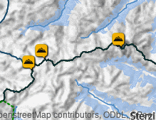 Mappa: Alpi dello Stubai