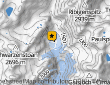 Map: Fane Alm / Malga Fane