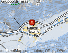 Map: Erlebnistherme Naturns