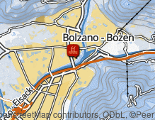 Map: Lido Bozen / Lido di Bolzano