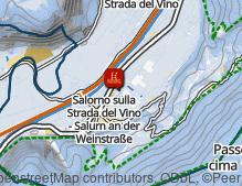 Map: Freibad Salurn / Piscina di Salorno