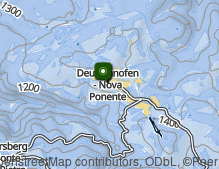 Karte: Deutschnofen Dorf