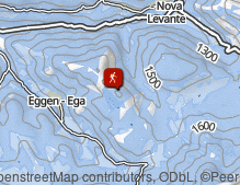 Mappa: Wanderung von Obereggen zum Karer See