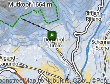 Map: Tirolo village
