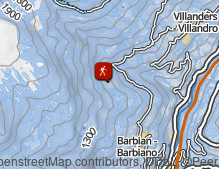 Karte: Wanderung von Barbian nach Bad Dreikirchen