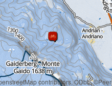 Mappa: Radtour Girlan Perdonig Gaid