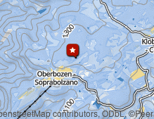 Map: Kaserhof Ritten / Kaserhof Renon