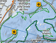 Mappa: Parco Naturale Monte Corno