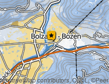 Map: Stadttheater Bozen / Teatro Comunale di Bolzano