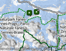 Map: Braies