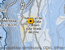 Map: Galerie Gefängnis Le carceri / Galleria Gefängnis Le carceri