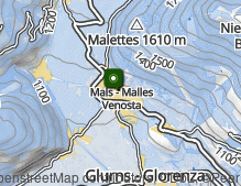 Mappa: Malles paese
