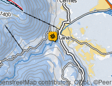 Mappa: Gaulschlucht / Gola di Lana
