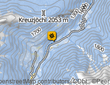 Mappa: Nationalparkhaus culturamartell / Centro visite culturamartell