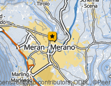 Map: Meraner Lauben und Altstadt