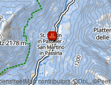 Map: Freibad St. Martin in Passeier / Lido S. Martino in Passiria
