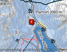 Karte: Wanderung um den Reschensee