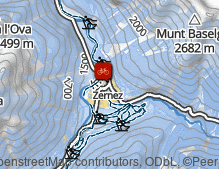 Karte: Radtour Ofenpass