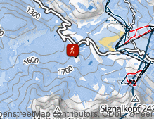 Karte: Labyrinthsteig am Latemar