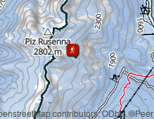 Map: Wanderung zur Anemonenblüte ins Rojental