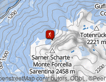 Map: Bergtour zur Sarner Scharte