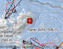 Map: Winterwanderung am Flaner Jöchl