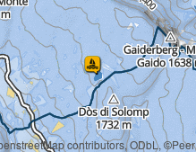 Mappa: Felixer Weiher / Lago di Tret