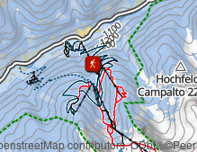Karte: Wanderung am Klausberg zum Klaussee
