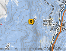 Map: Barbianer Wasserfälle / Cascate di Barbiano