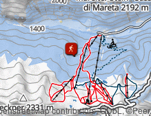 Karte: Wanderung auf den Jaufenkamm