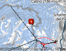 Map: Winterwanderung zur Messnerjoch-Hütte