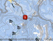 Karte: Winterwanderweg Lieg Alm