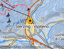 Mappa: Rathaus Sterzing / Municipio di Vipiteno