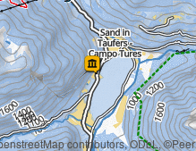 Map: Pfarrmuseum Taufers / Museo Parrocchiale di Campo Tures
