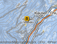 Mappa: Archeoparc Villanders / Archeoparc Villandro