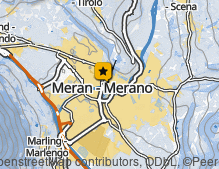 Map: Weihnachtsmarkt Meran / Mercatino di Natale di Merano