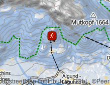 Mappa: Wanderung von Dorf Tirol nach Vellau