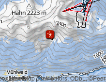 Mappa: Winterwanderung zur Weizgruber Alm