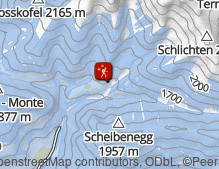 Mappa: Schneeschuhwanderung im Silvestertal
