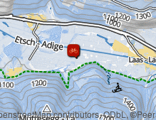 Map: MTB-Tour im Laaser Tal