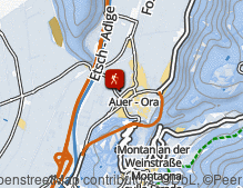 Mappa: Tour Blauburgunderweg / Sentiero del Pinot Nero