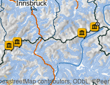 Map: South Tyrol Museum of Mining