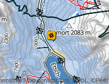 Map: Etschquelle / Sorgente dell'Adige