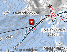 Mappa: Outdoor Kids Camp Meran 2000