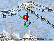 Karte: Riesenreich Haunold / Montagna Avventura Monte Baranci