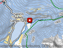 Mappa: Kugelwald Rein in Taufers / Bosco delle Biglie a Riva di Tures