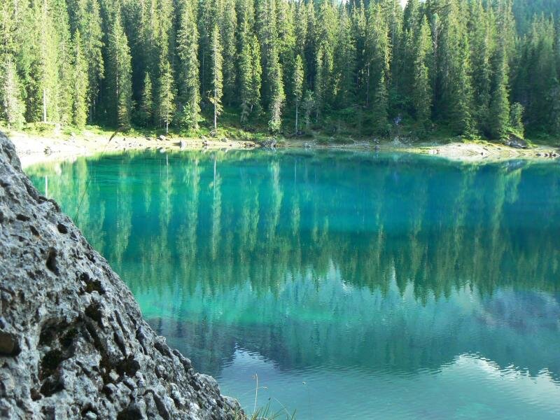 Lago Di Carezza Alto Adige Provincia Di Bolzano