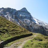 Aufstieg Pfunderer Joch Weg TrailMTB