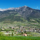 aussicht algund vom marlinger waalweg